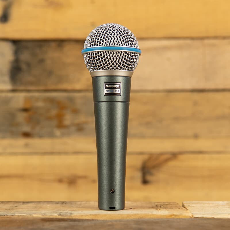 

Динамический микрофон Shure BETA 58A Handheld Supercardioid Dynamic Microphone
