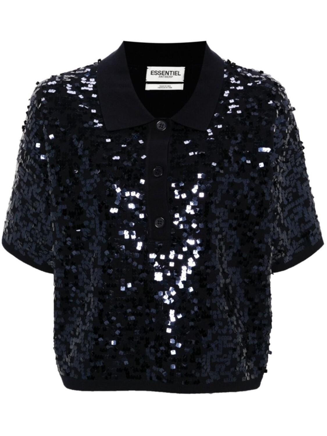 

Essentiel Antwerp рубашка поло Glitz, синий