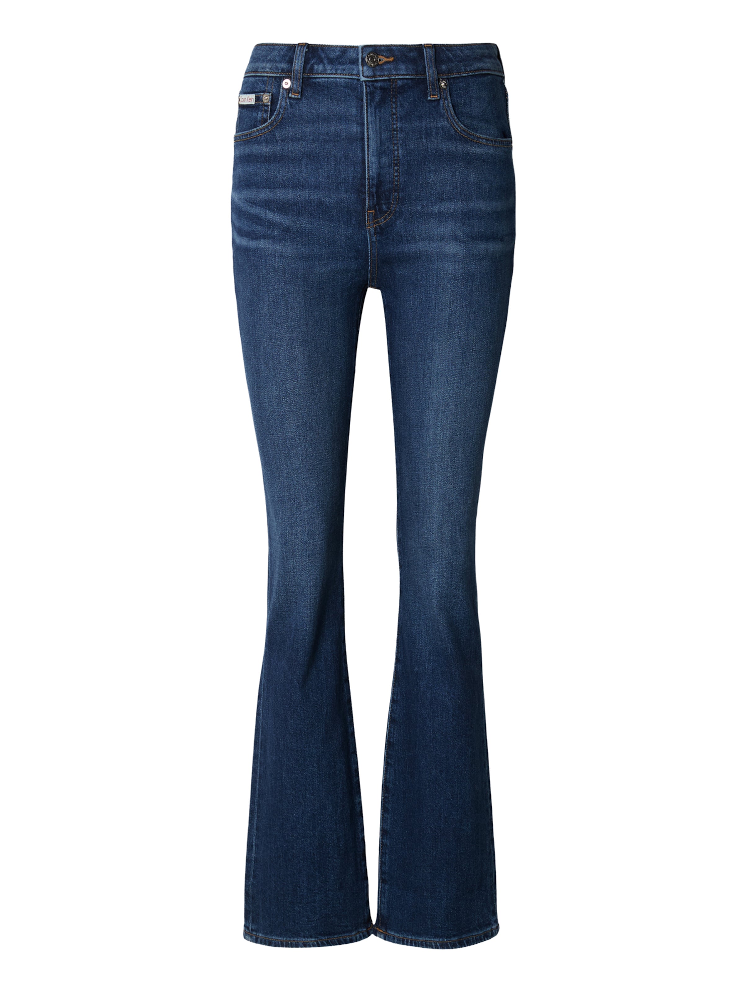 

Calvin Klein Jeans Джинсы-клеш в темно-синем цвете