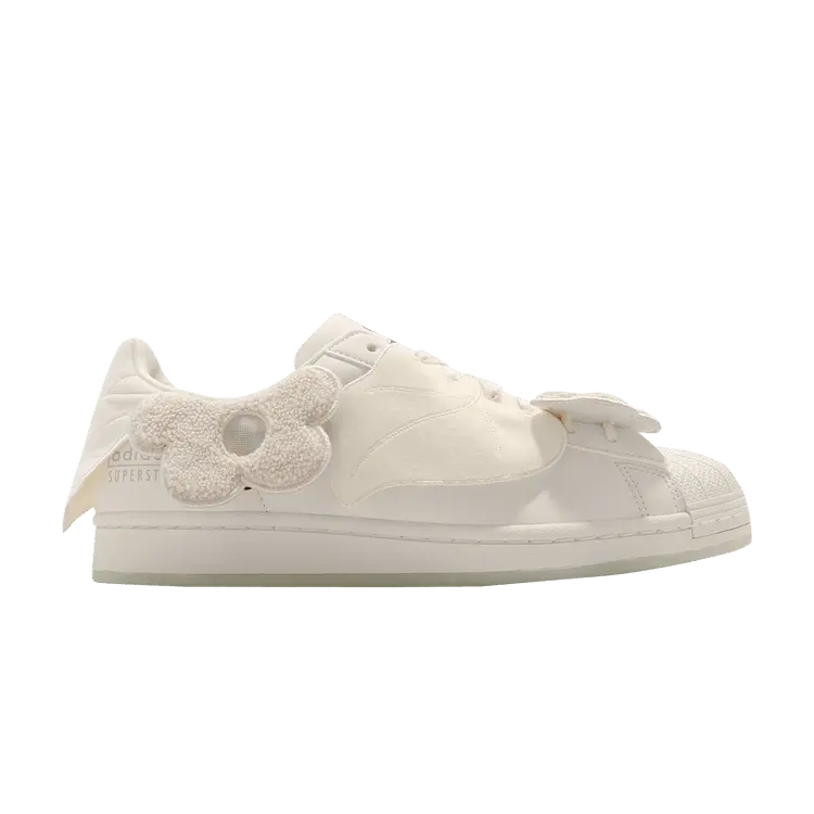 

Кроссовки adidas Melting Sadness x Superstar 'Bee with You Pack - Cream White', кремовый