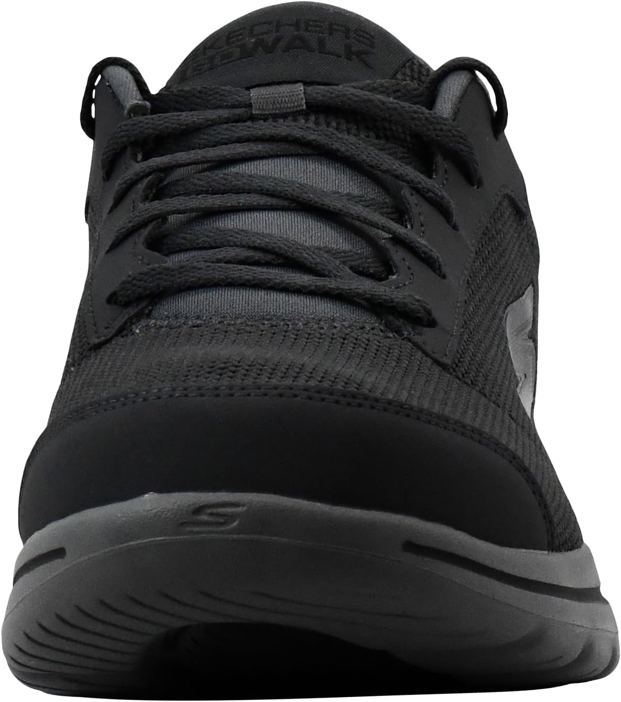 Мужские кроссовки Skechers Gowalk 5 цвета демитассе, черный/угольный — фото 3