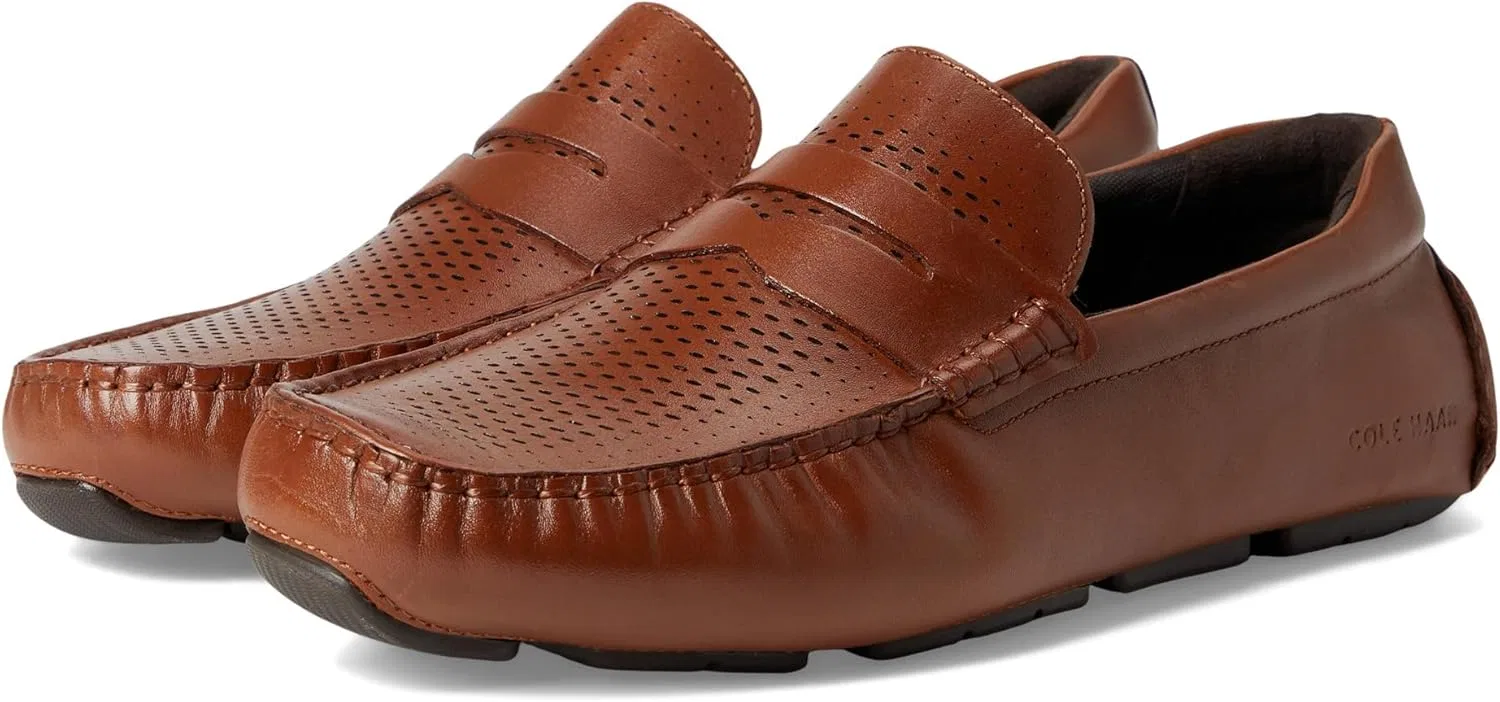 Мужские лоферы Cole Haan Grand Laser Penny Driver, Ch Brtsh Tn Ch Jv