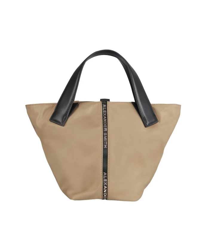 

Маленькая сумочка Lauren с бежевым нейлоновым плечевым ремнем. Alexander Smith, коричневый