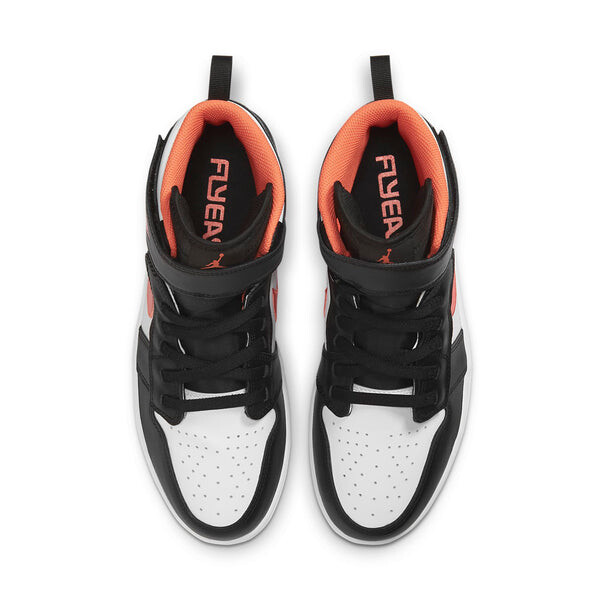 Кроссовки 1 высокие flyease Air Jordan, черный — фото 4