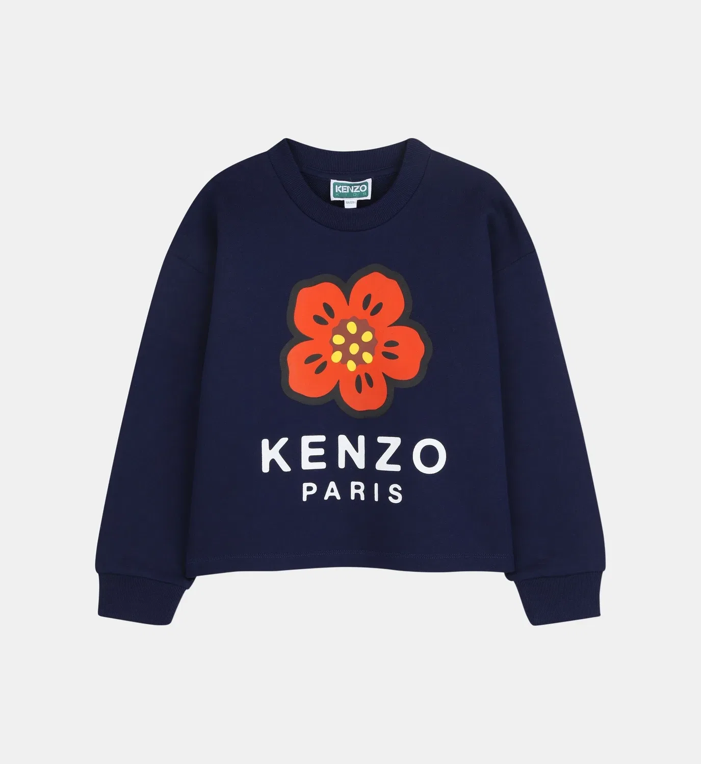 Толстовка из флиса Kenzo Kids, синий