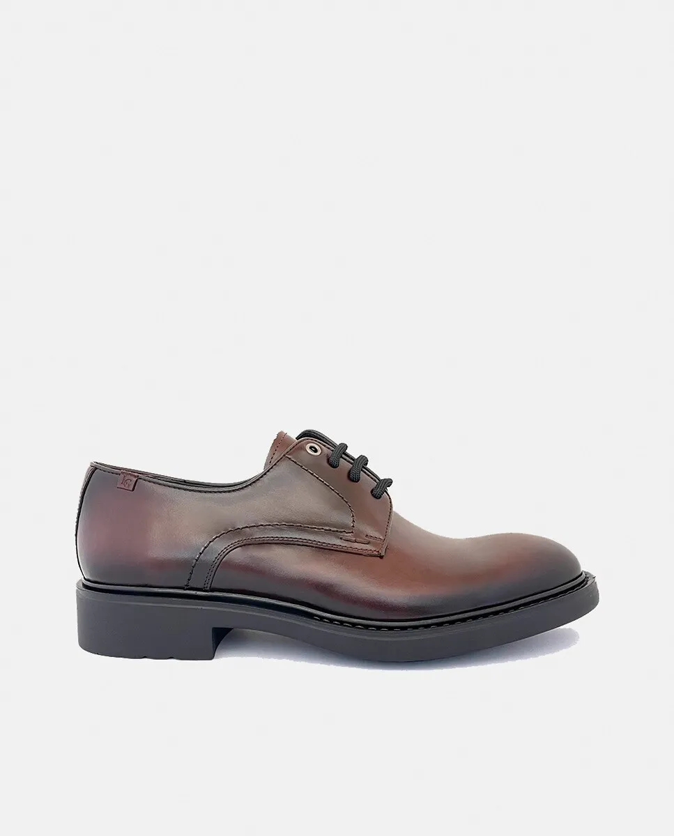 

Мужские туфли Bluchers с гладким верхом Luis Gonzalo, темно-коричневый