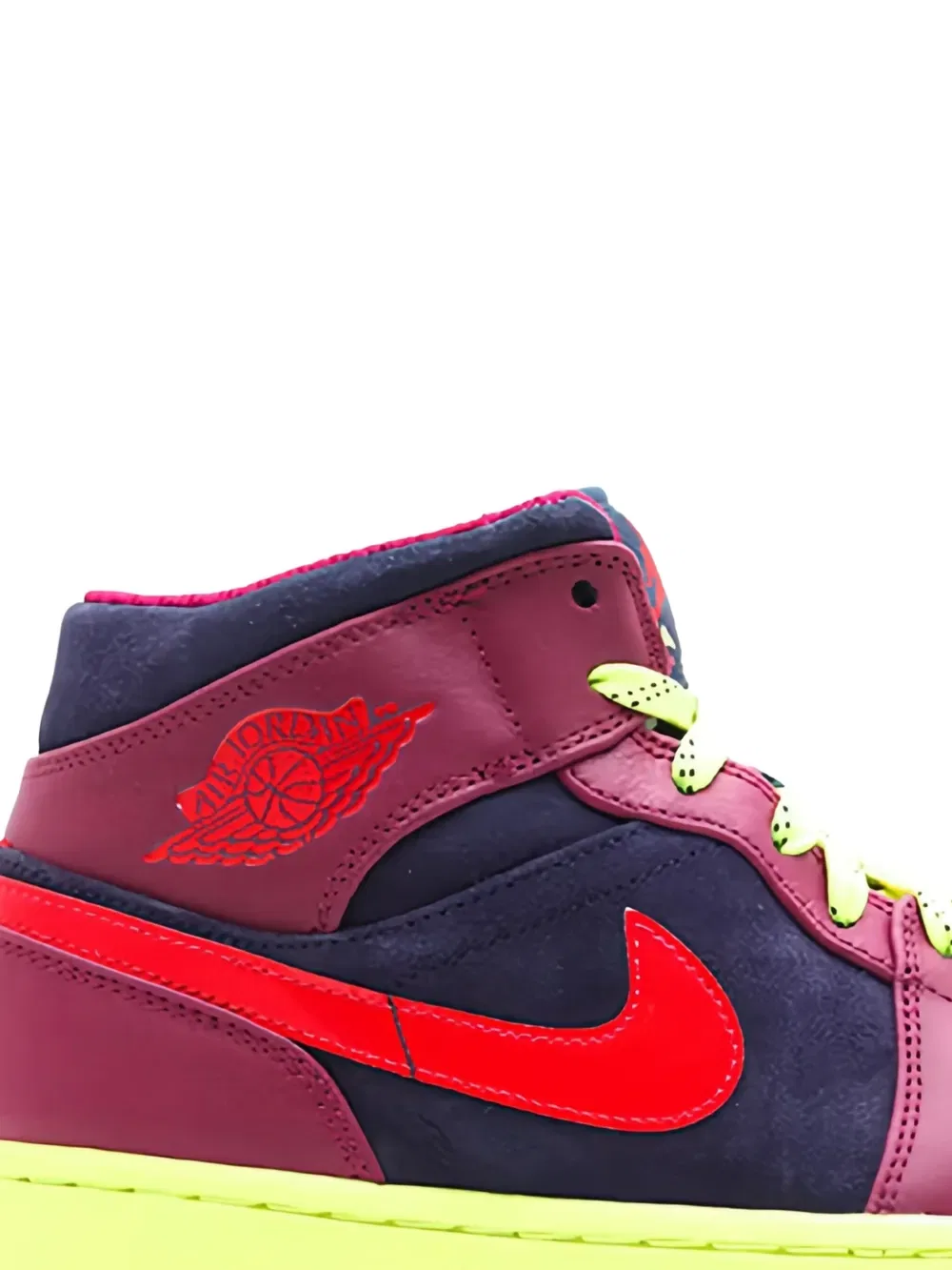 Кроссовки Air Jordan 1 Mid Year of the Snake, синий — фото 2