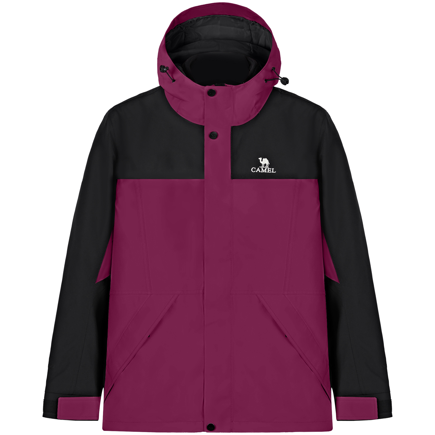 

CAMEL Ветровка для любой погоды Men's, Bayberry Purple/Phantom Black[Three Proofings]