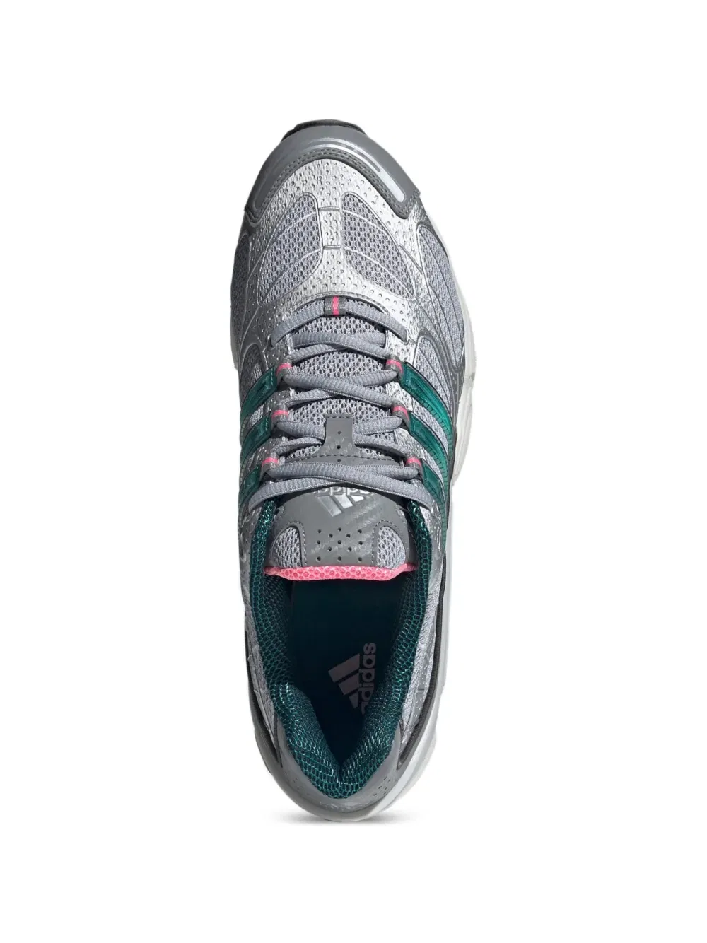 Кроссовки Ozweego pro с тремя полосками Adidas, серебро — фото 4