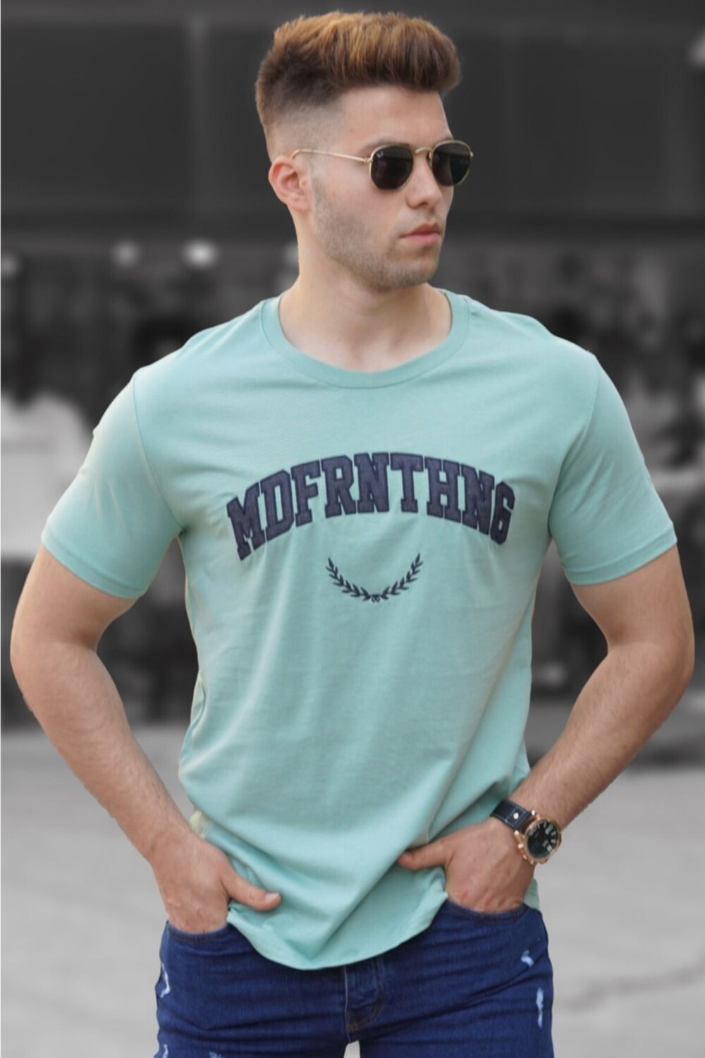 

Футболка Madmext, зеленый