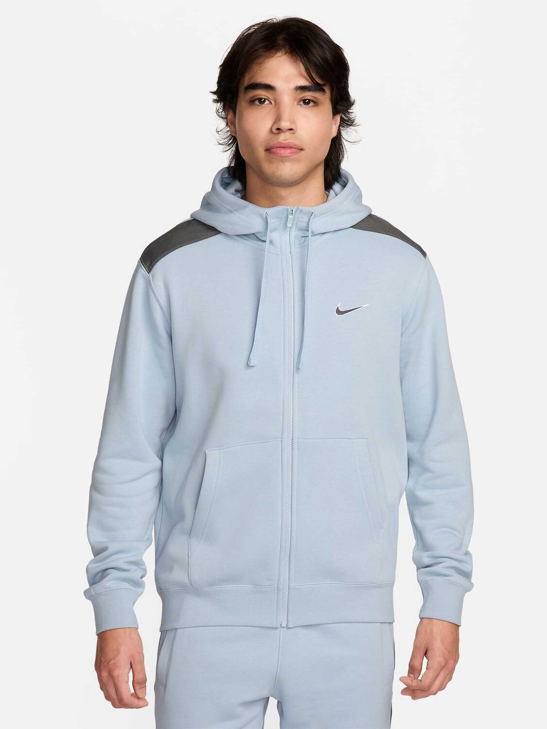 

Толстовка Nike M NSW SP FLC FZ HOODIE BB, синий