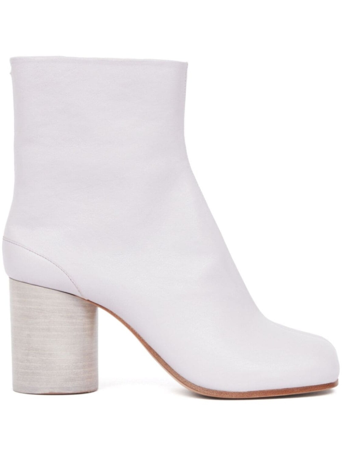 Ботильоны Tabi 80 на каблуке Maison Margiela, фиолетовый