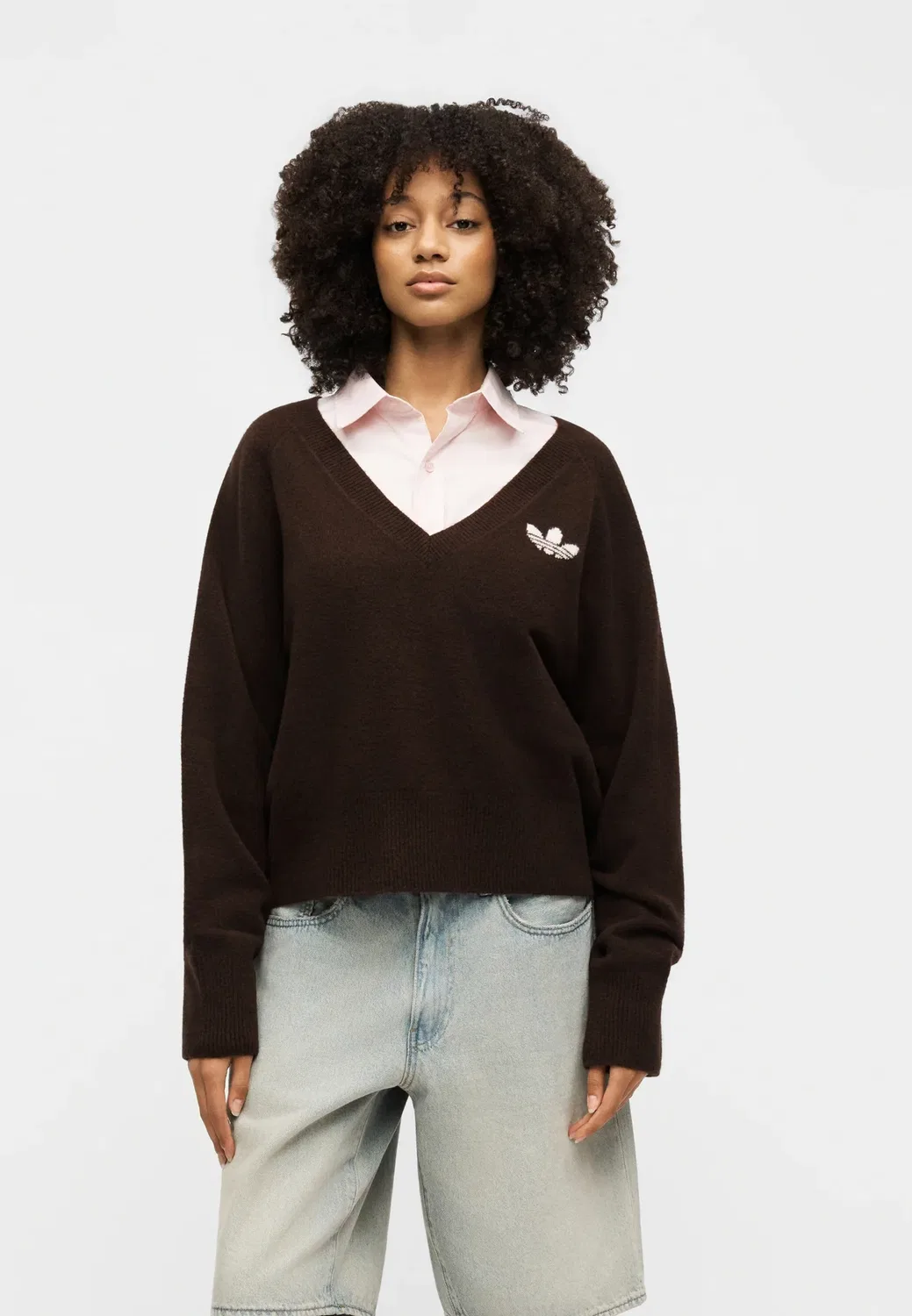 Вязаный трикотаж Adidas Originals, Aurora Coffee