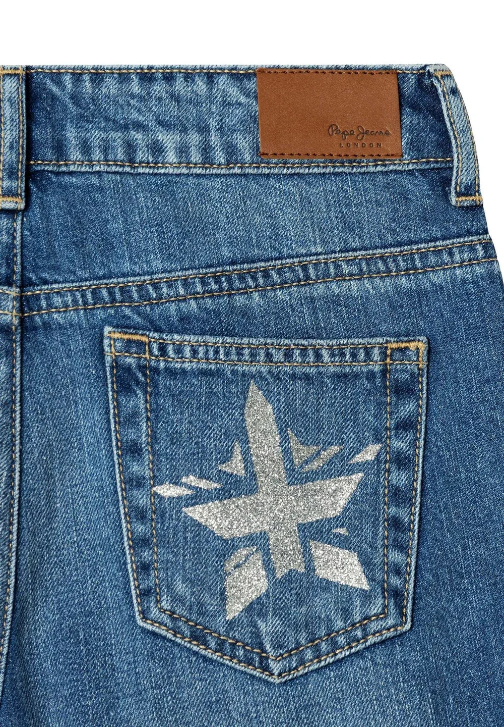 Джинсы с широкими штанинами Lexy Stars - расклешенные джинсы Pepe Jeans, Denim — фото 4