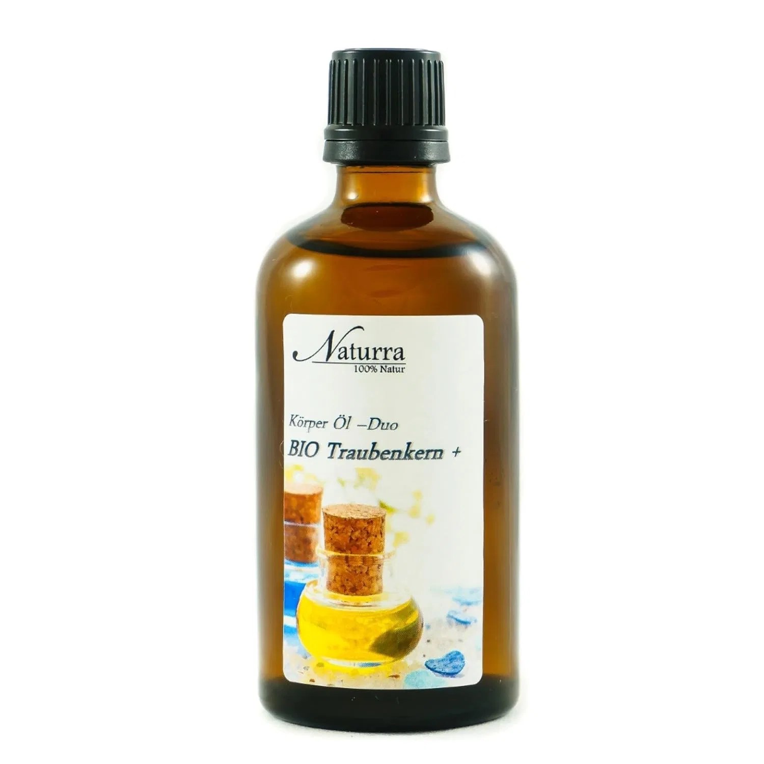Масло для тела Organic Grape Seed Oil Duo, Naturra, набор 2 масла по 100 мл