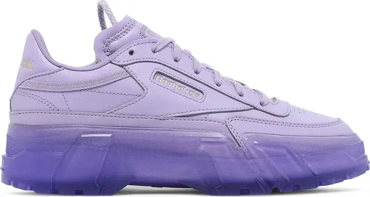 

Кроссовки cardi b x wmns club c 'crisp purple' Reebok, фиолетовый