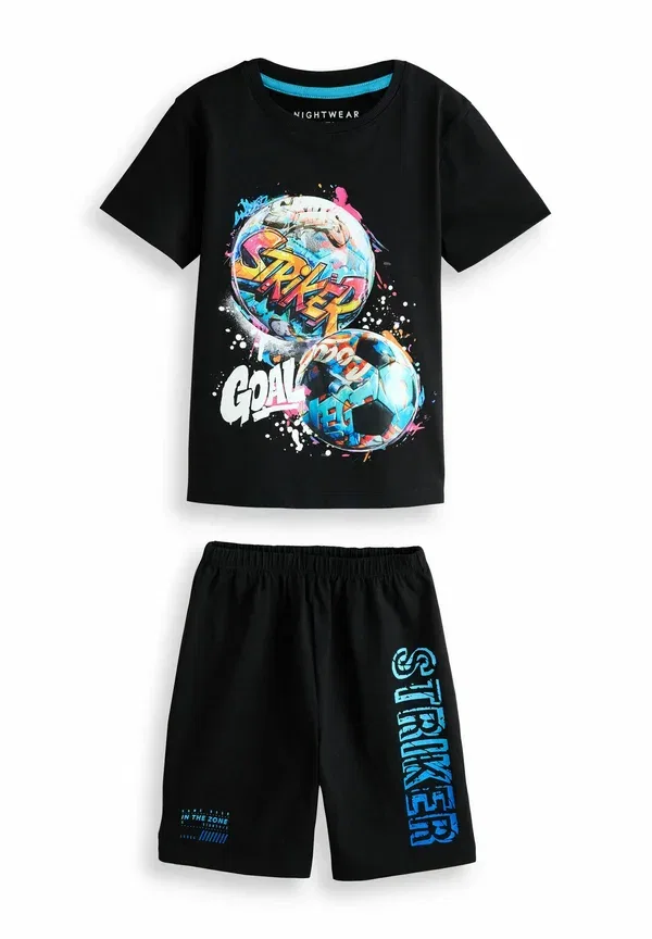 Комплект пижамный, хлопок, Regular fit - short pyjamas 2 pack set, Next, Multi Bright — фото 2