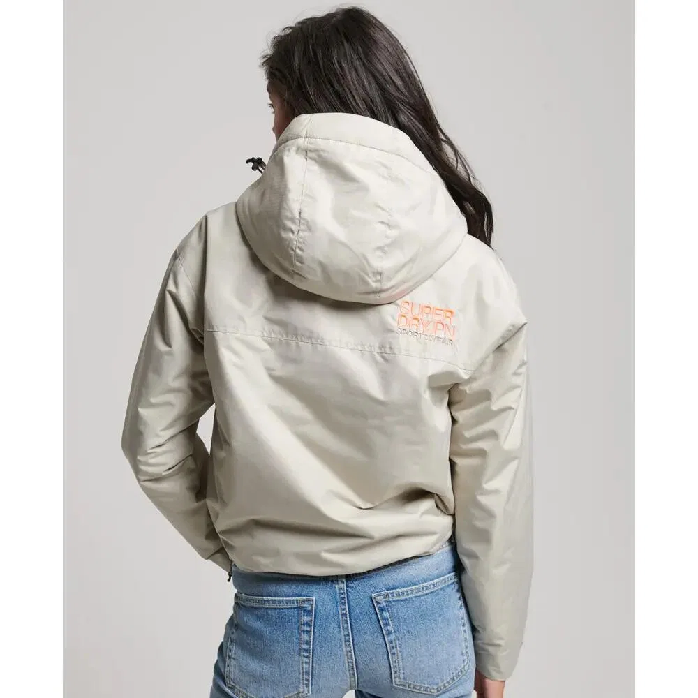 Женская ветрозащитная куртка SD-Windcheater Superdry, Grau — фото 3