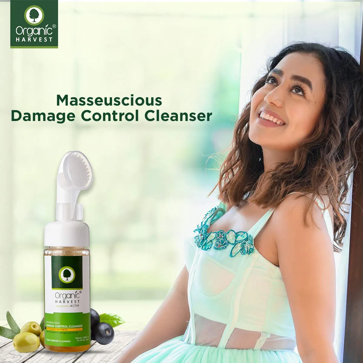 Гель для умывания Damage Control Cleanser Organic Harvest, 150 мл — фото 2