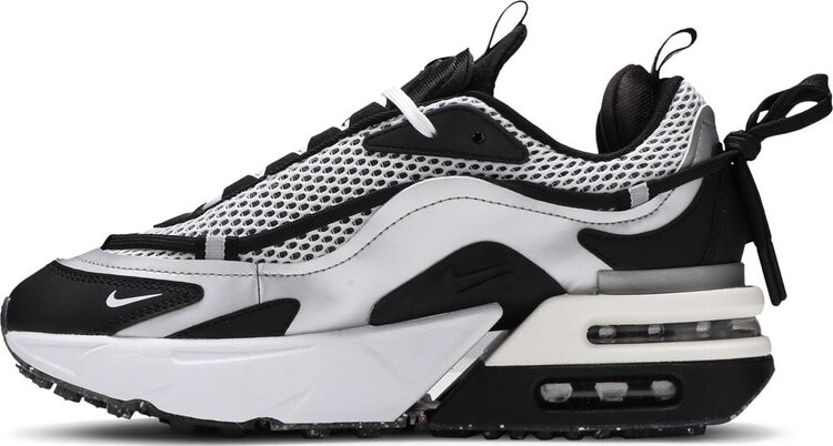 Кроссовки Nike Wmns Air Max Furyosa 'Silver Black', серебряный — фото 4