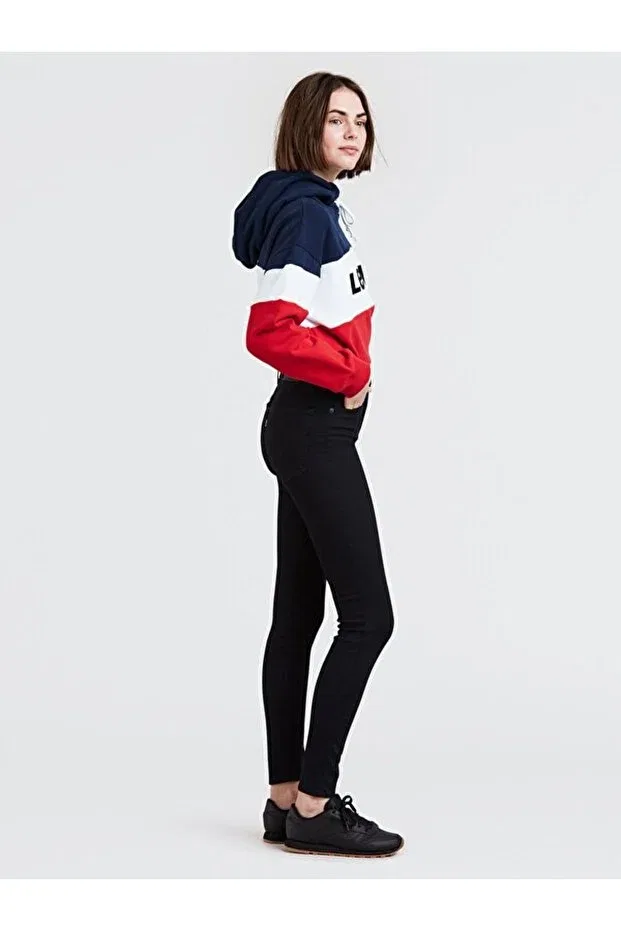 Женские джинсы скинни с принтом Mile High Super Skinny Levi'S, Black — фото 2