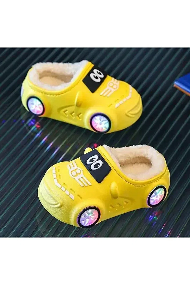 Детские тапочки с принтом Yasee, Yellow