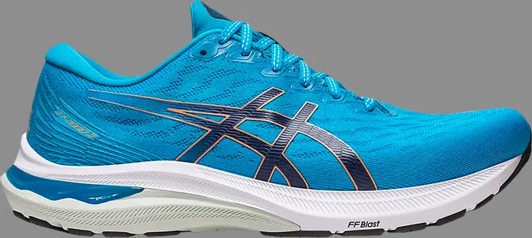 

Кроссовки gt 2000 11 2e wide 'island blue' Asics, синий