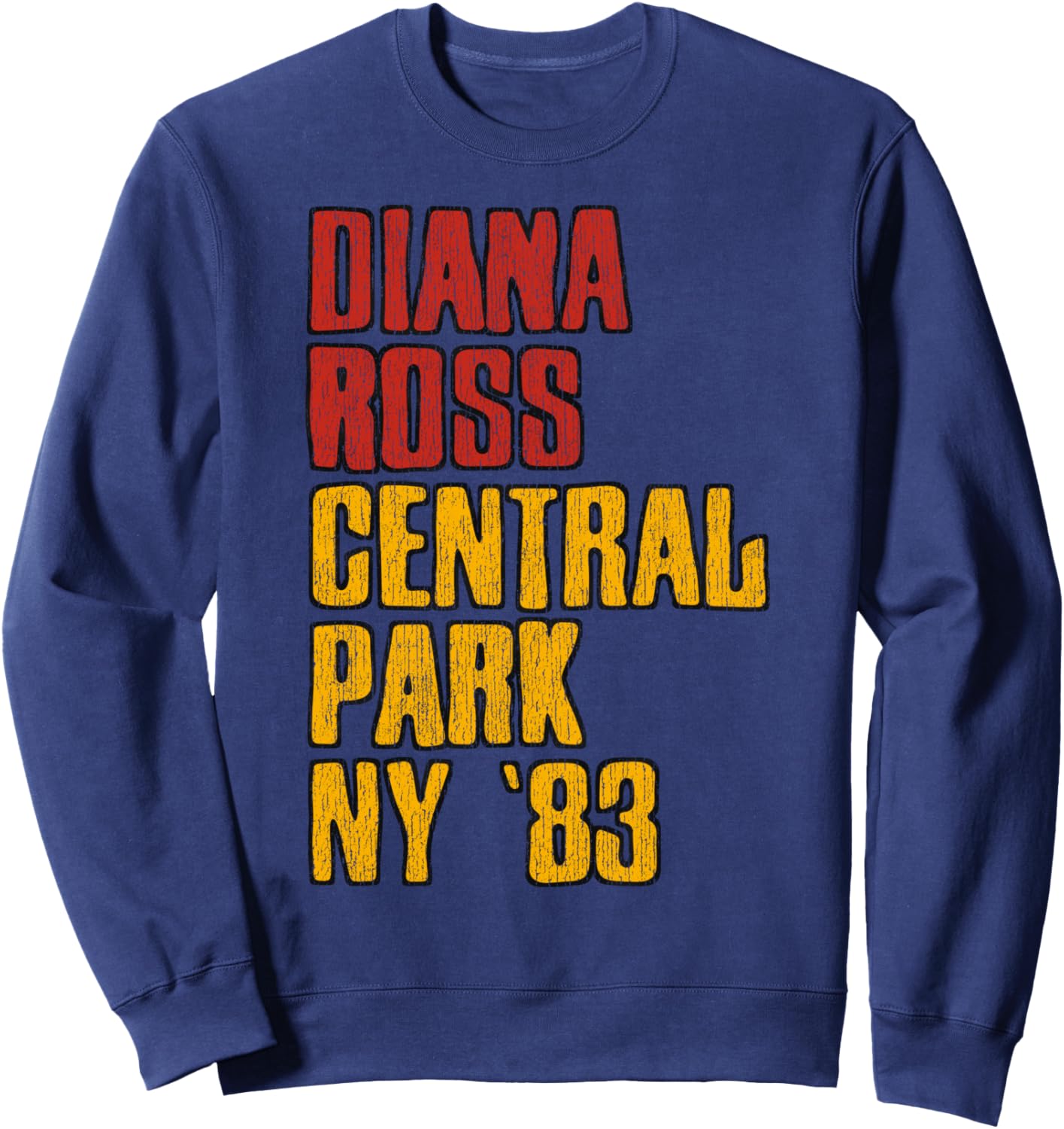 

Диана Росс - Центральный парк, 1983 год. Толстовка Control Industry, темно-синий