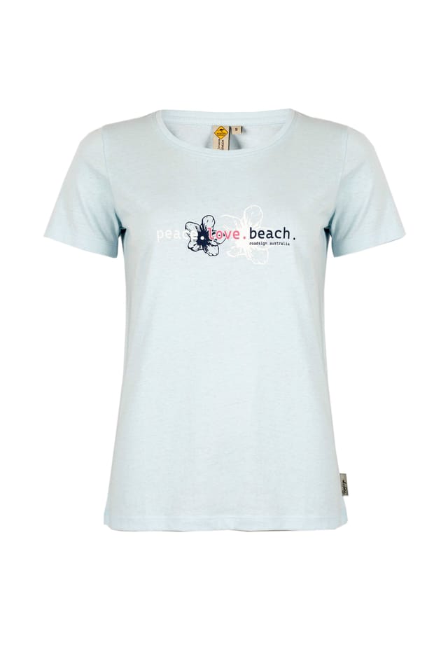 

Футболка с принтом beachlove и морским пляжным мотивом Roadsign Australia, синий