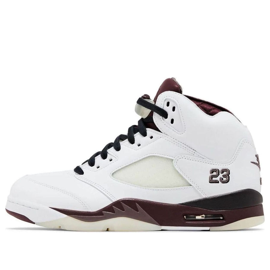 

Кроссовки Air Jordan 5 Retro x A Ma Maniere 'Burgundy Crush', белый