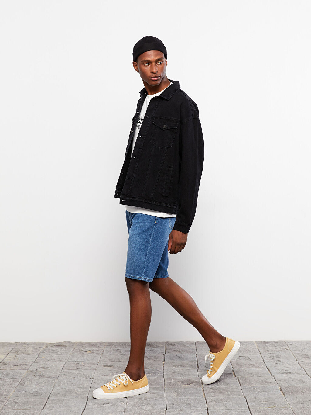 

Мужские джинсовые шорты стандартного кроя LCW Casual