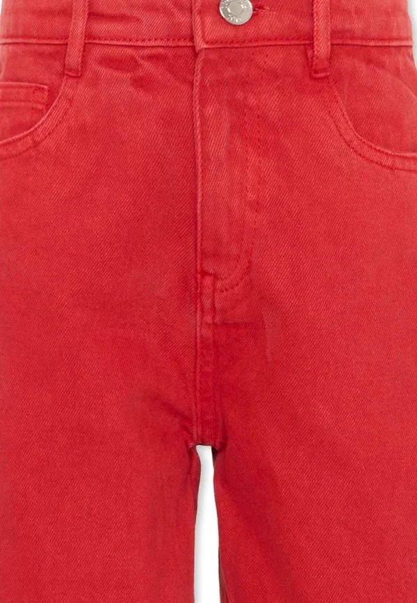 Шорты джинсовые Shorts Tru Trussardi Junior, красный — фото 3