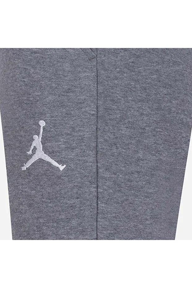 Детские спортивные штаны для девочек прямого кроя Jordan Essentials Nike, Gray — фото 4