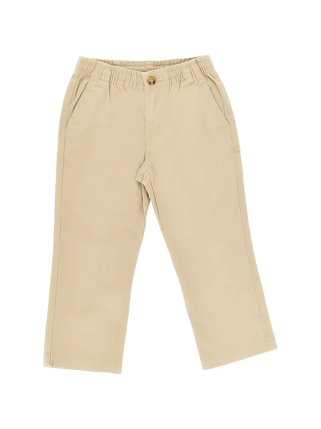 Брюки чинос с эластичным поясом Polo Ralph Lauren Kids, нейтральные цвета