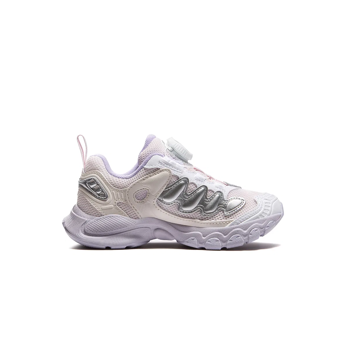 Детские кроссовки для бега Heritage FHT, FILA KIDS, Flying Thistle Purple/Calcite Powder — фото 3