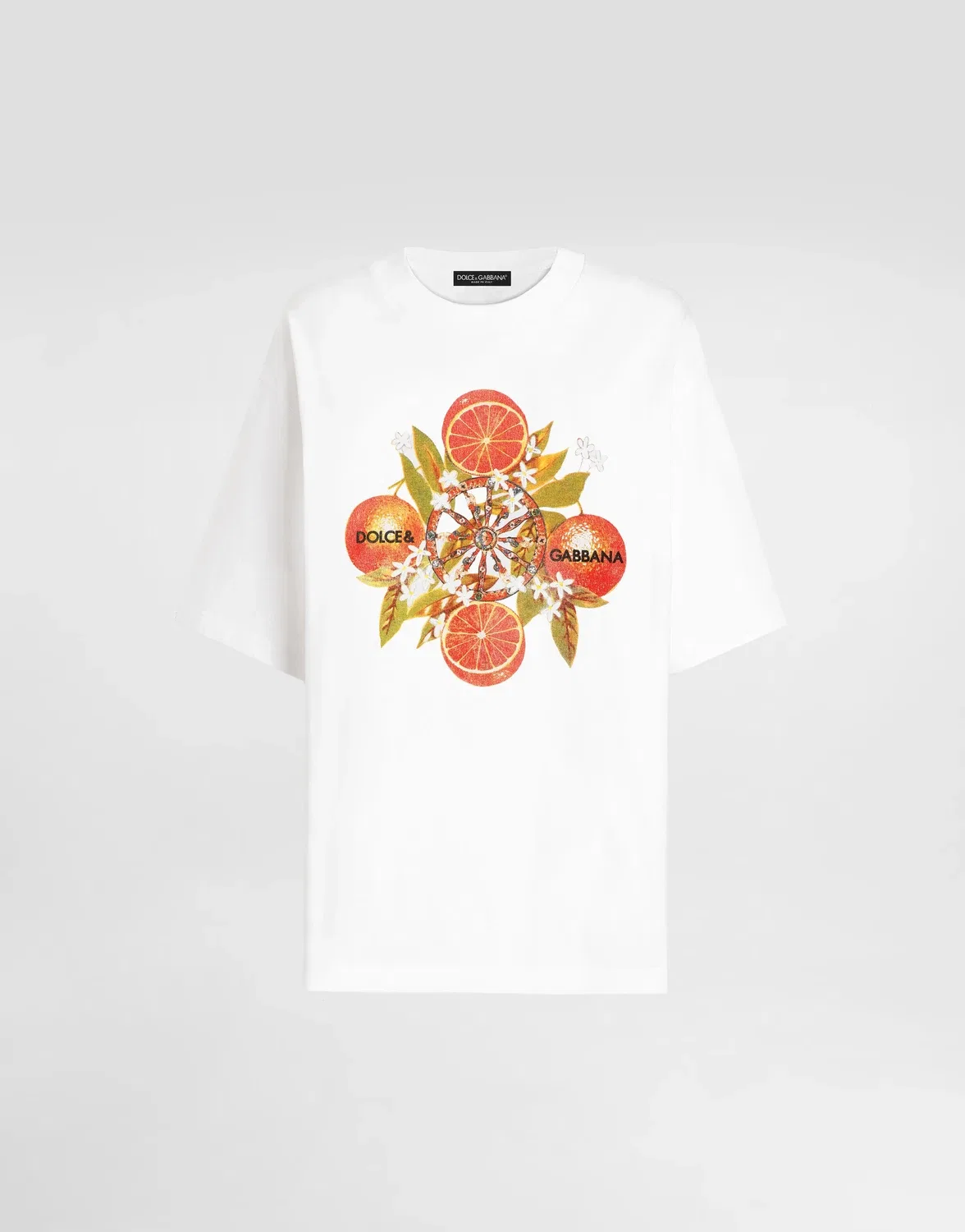Футболка джерси DOLCE & GABBANA, белый