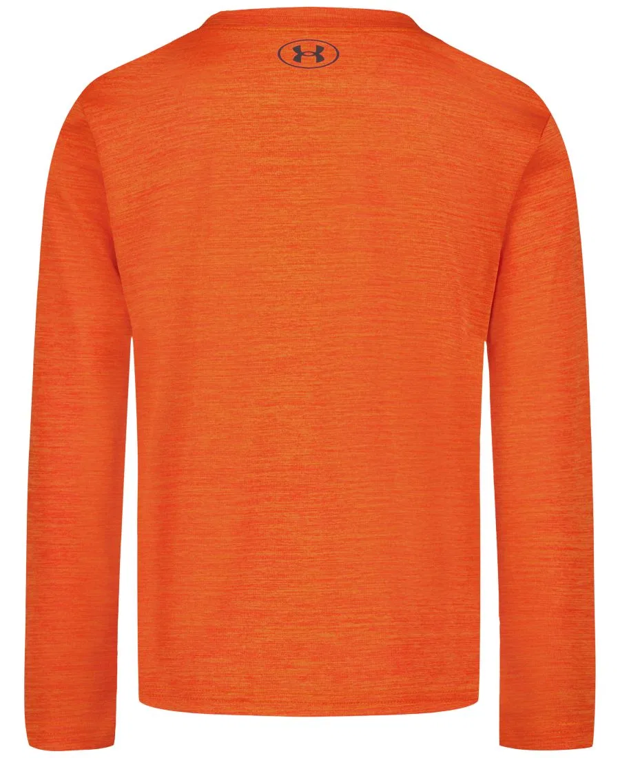 Футболка с длинным рукавом из полиэстера Under Armour, Outrangeous Orange — фото 2