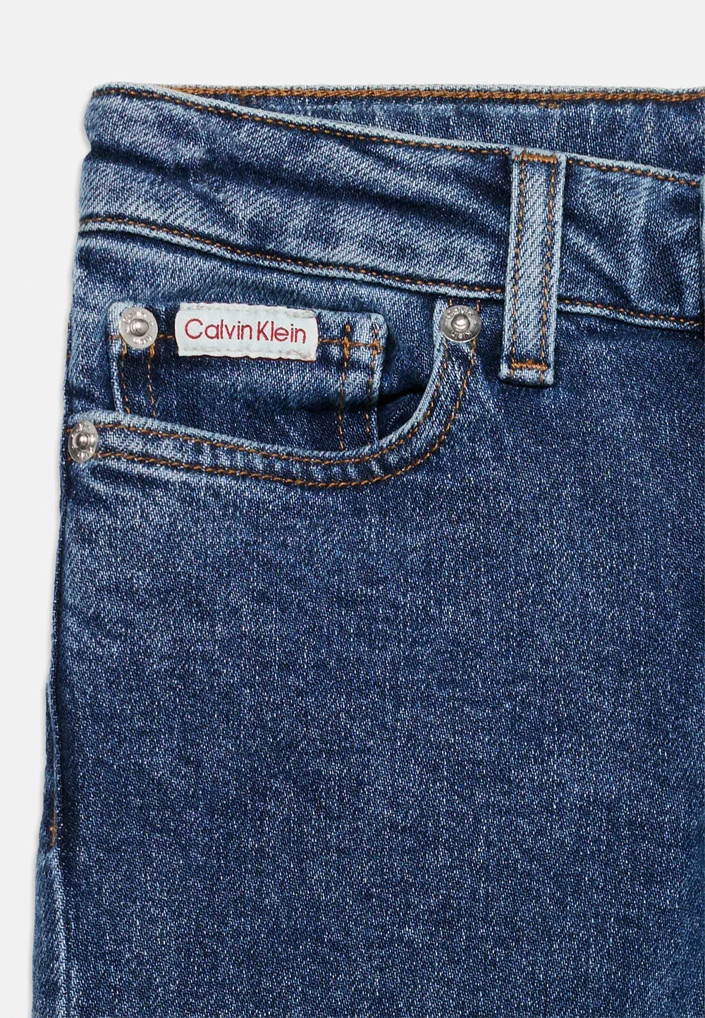 Джинсы - джинсы прямого кроя Calvin Klein Jeans, Beckford Blue Wash — фото 4