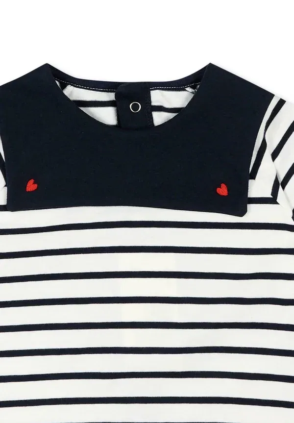 Футболка хлопковая T-shirt Petit Bateau, синий — фото 3