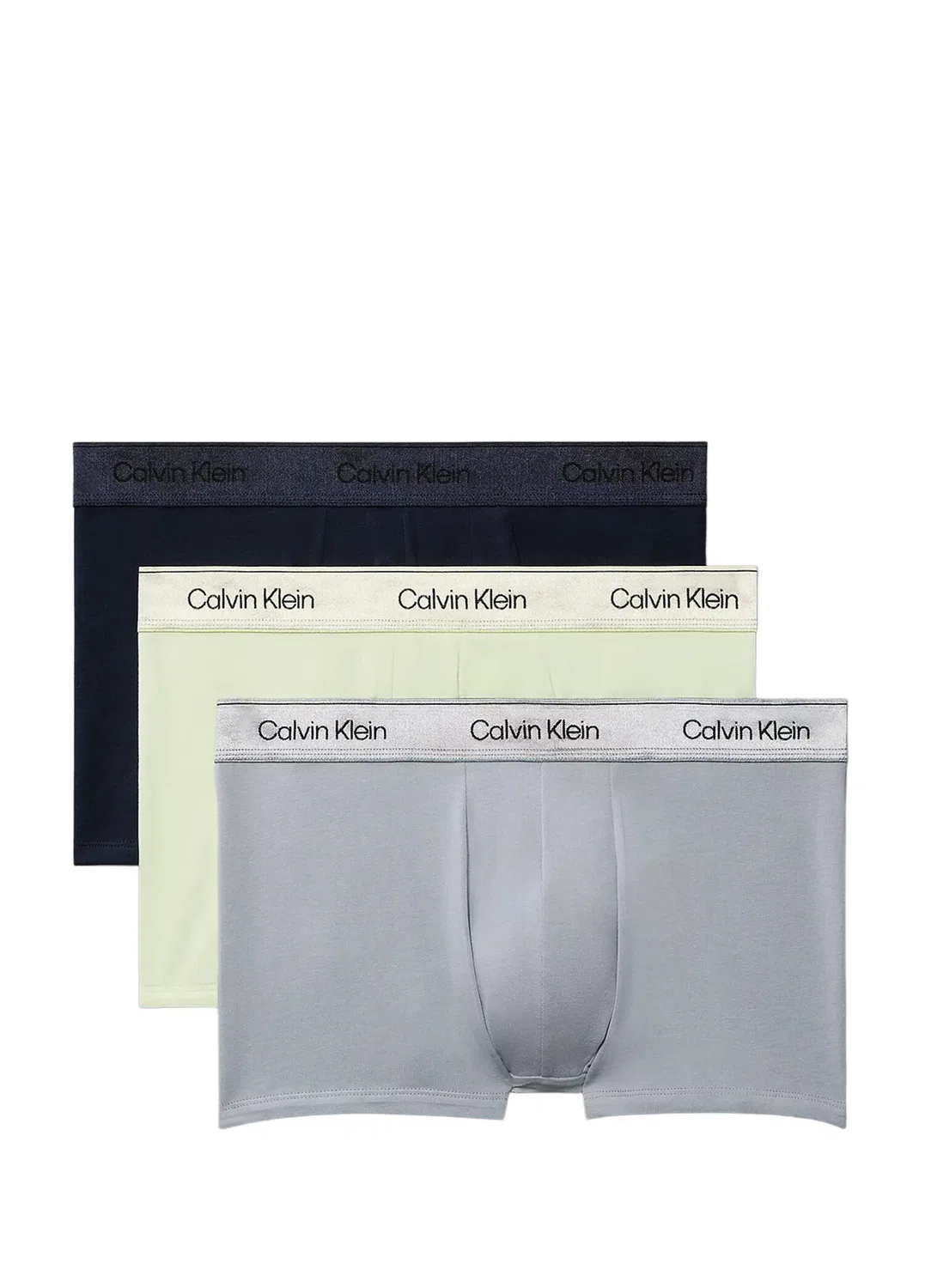 Боксеры 3-х штук Calvin Klein, green