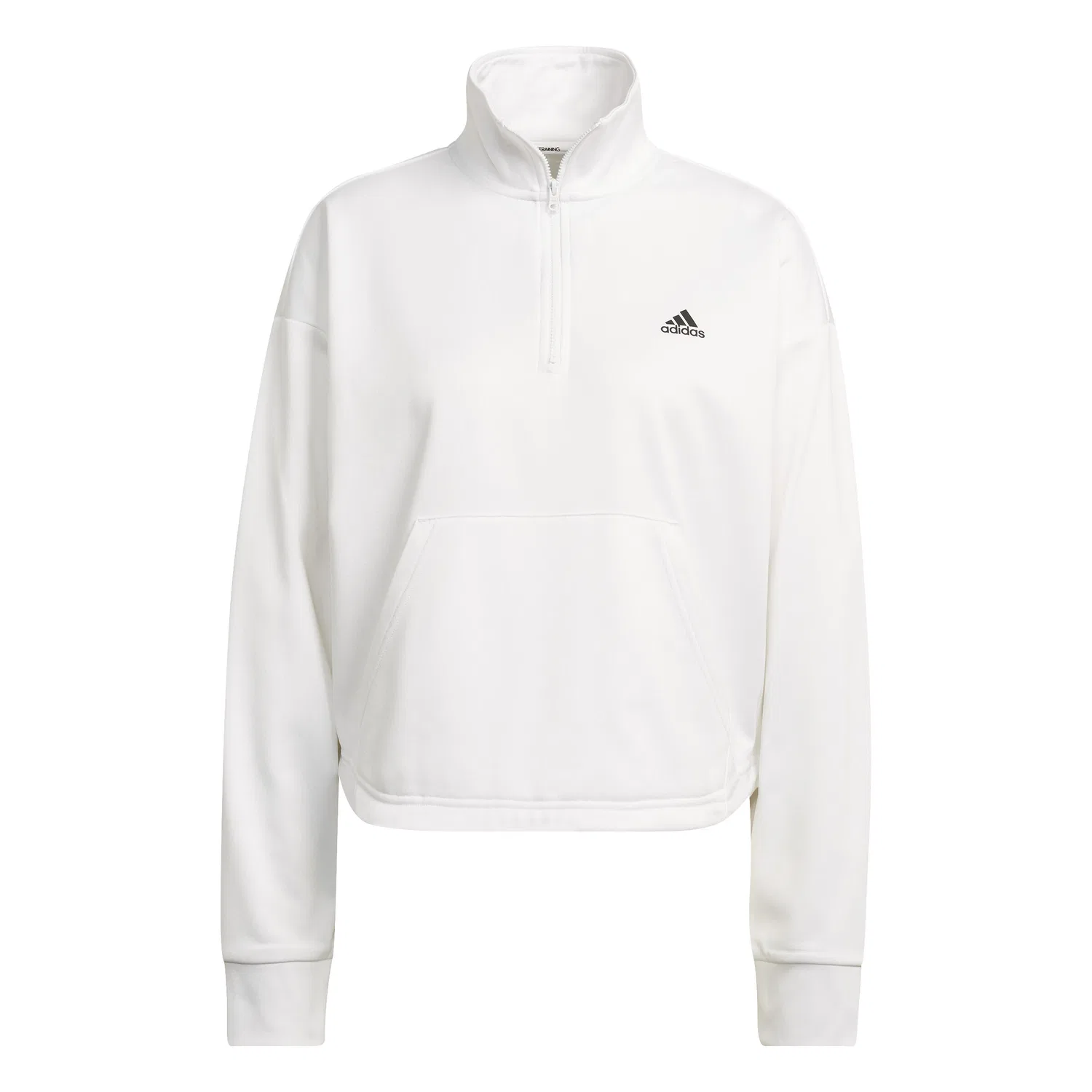 Женский свитшот с флисом adidas Aeroready, Weiß — фото 3