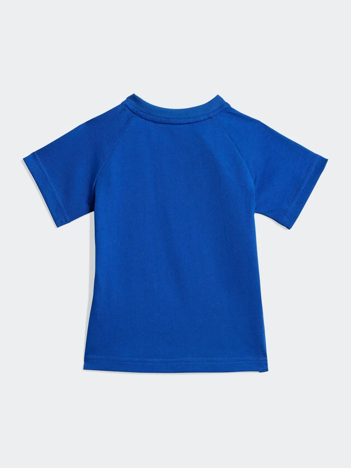 Комплект футболка и шорты adidas Originals Trefoil, синий — фото 3