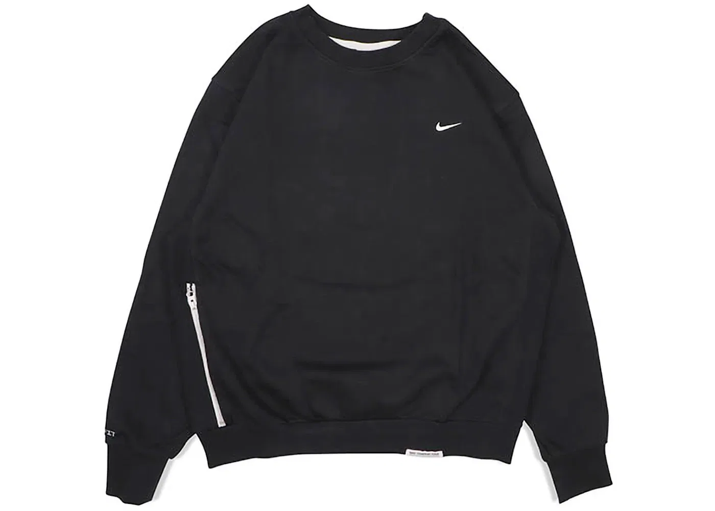Мужской свитшот свободного кроя с принтом Nike Standard Issue Basketball Crew Dri-Fit Loose Fit Sweatshirt Nike, Black