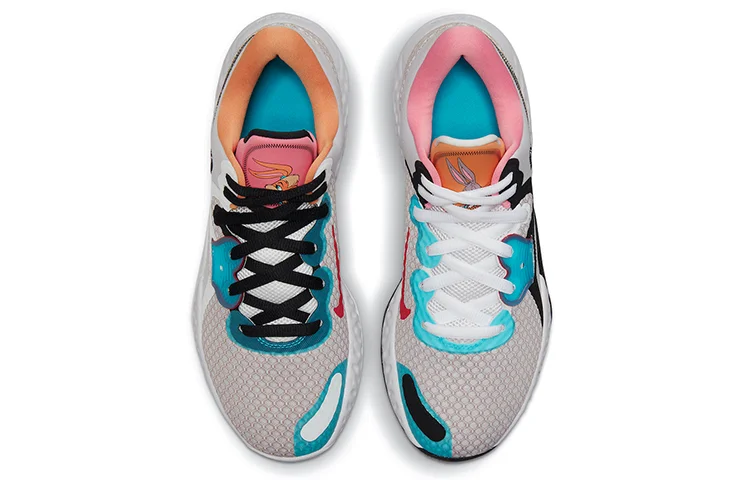 Кроссовки Nike Renew Elevate 2, серый/черный/голубой — фото 4