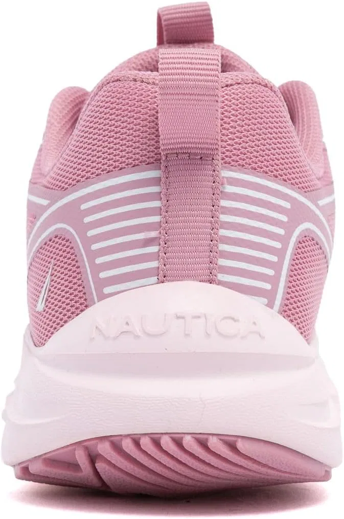 Детские кроссовки для девочек с металлическим эффектом Nautica, Mauve Blush — фото 3