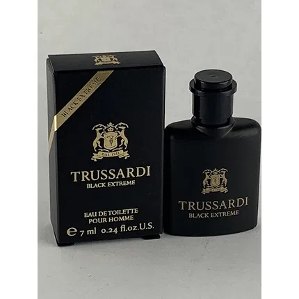 Парфюмерная вода Trussardi Uomo Black Extreme, 7ml, Black