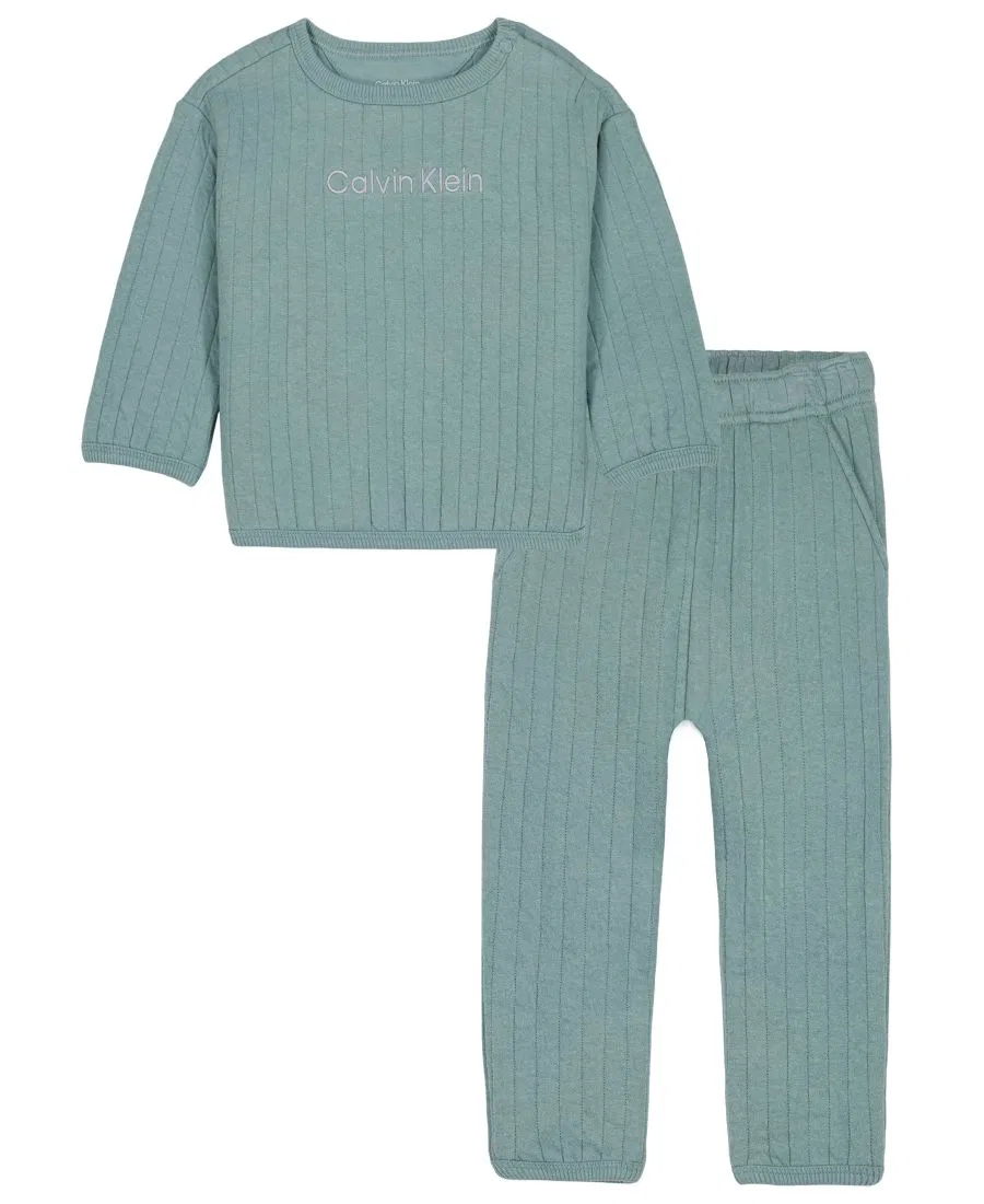 Комплект из лонгслива и брюк Calvin Klein, Assorted