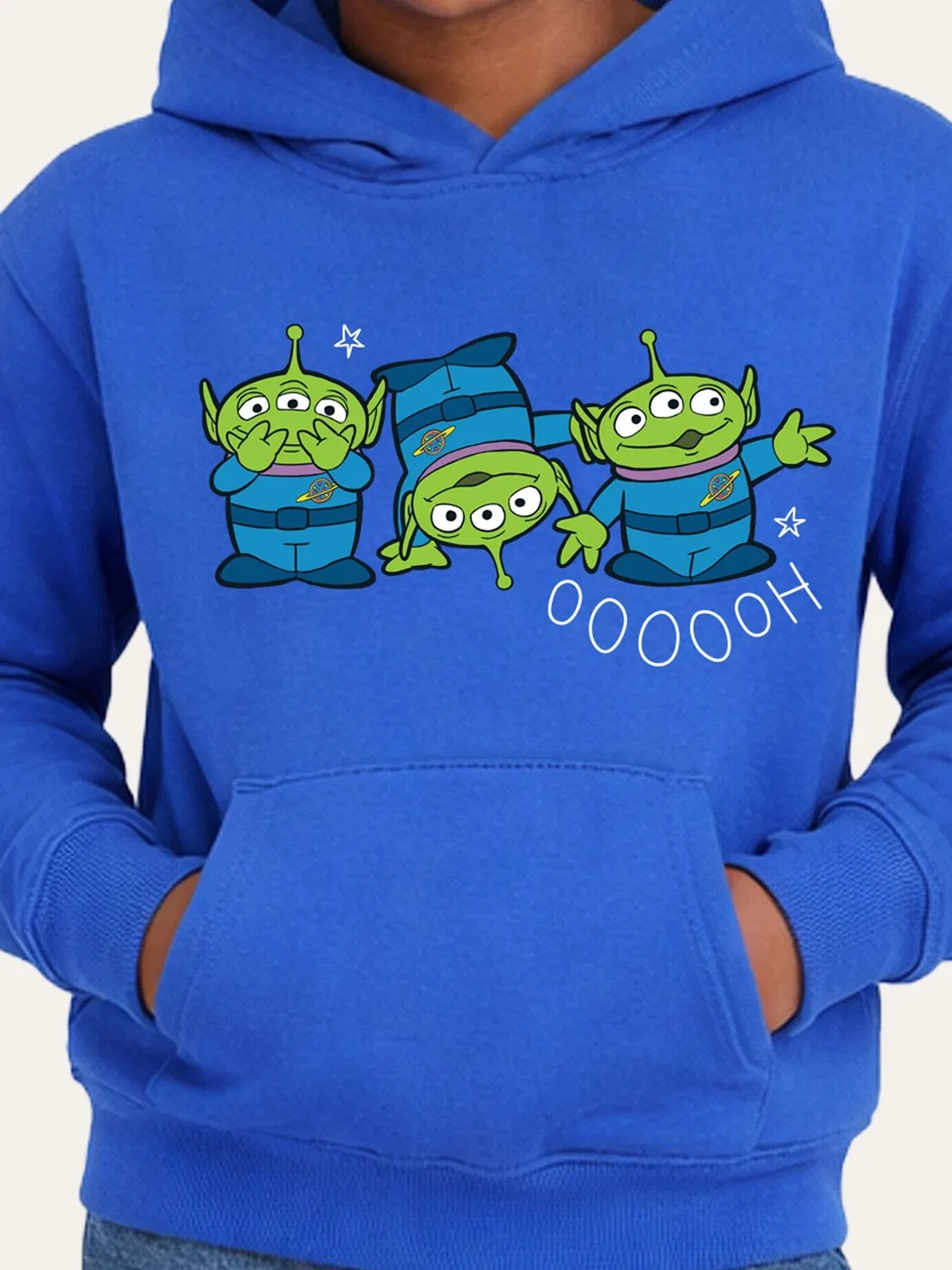 Худи с принтом Toy Story Alien Brand Threads, синий — фото 3