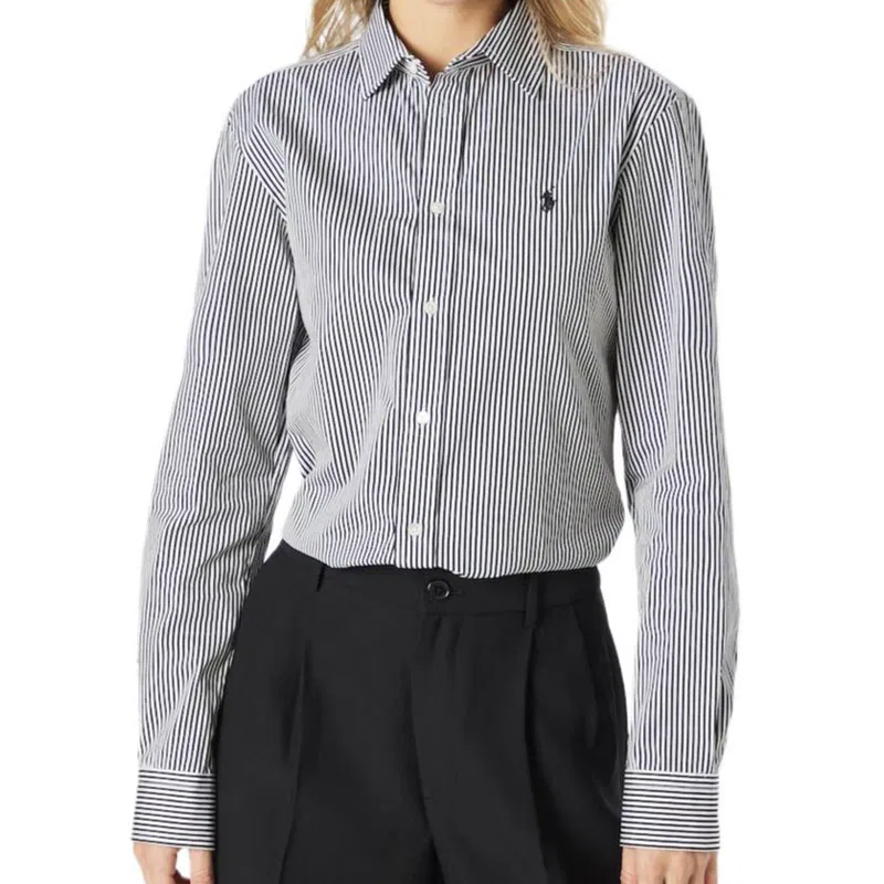 Женская рубашка-поло Slim Fit Polo Ralph Lauren, Black