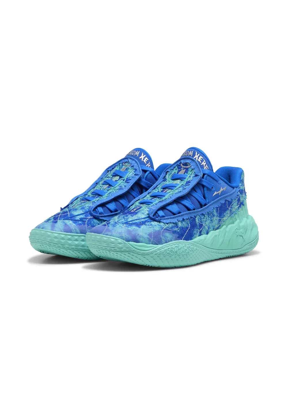 Mb.05 lo team basketballschuhe unisex - баскетбольные кроссовки Puma, Ultra Blue-Intense Mint — фото 2